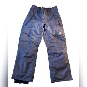 Spyder women's brown snow pants snowboarding winter wear‎